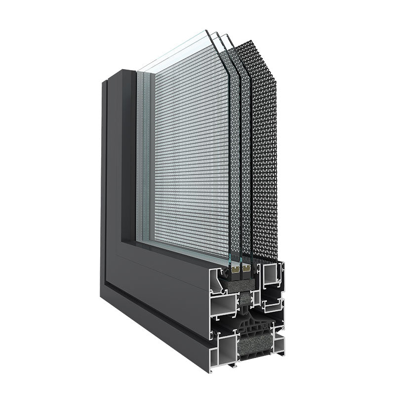 X95Window/Door Screen Integrated Series Dual-action Window & Fixed Win ...