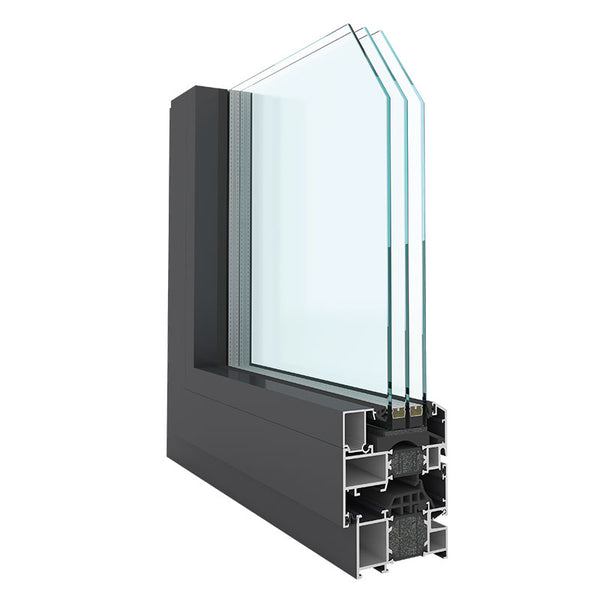 X70  Premium Series Awning Window & Fixed Window Assembly/Light commercial  window/  Architectural Aluminum Thermal-Break Windows